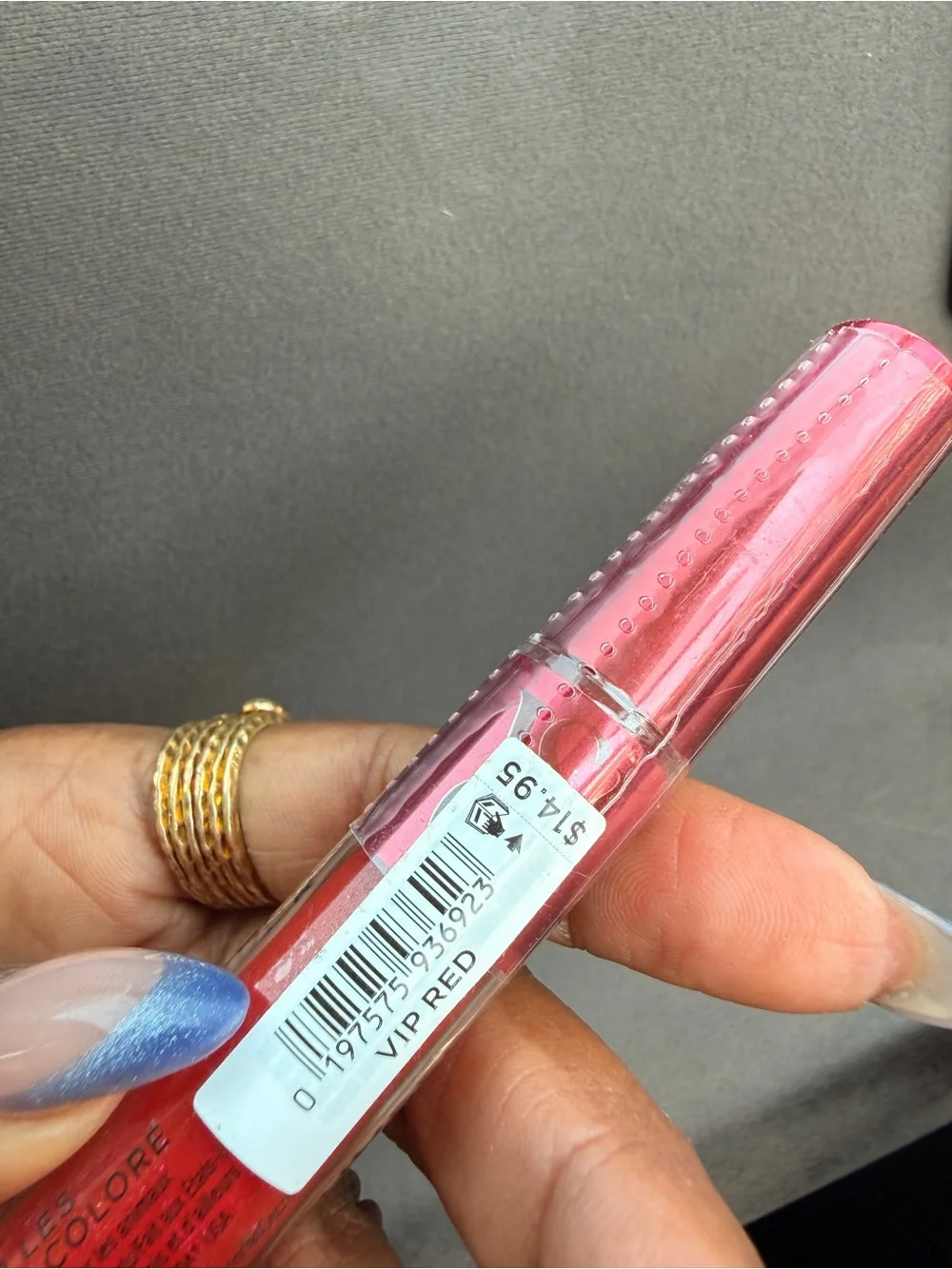 Victoria's Secret Runway Plumper Lip Gloss in VIP Red features a vibrant red new